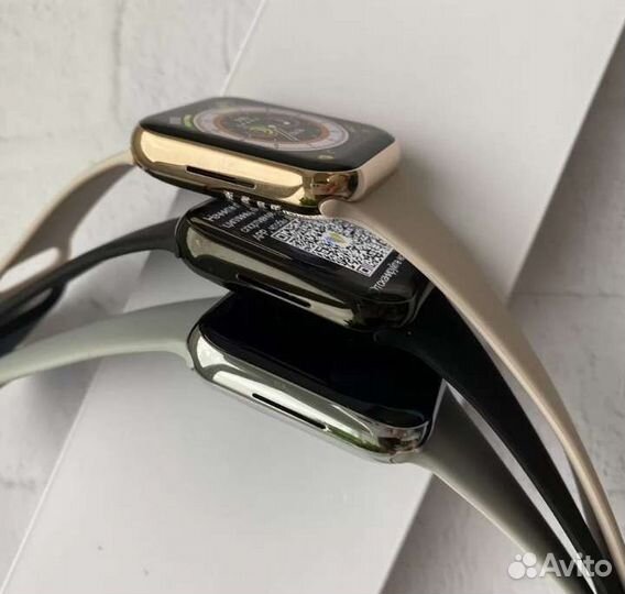 Часы Apple watch 8 stainless steel глянец