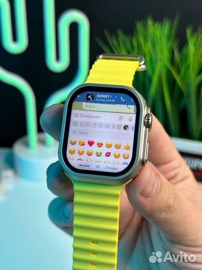 SMART Watch Ultra 2 (Android, галерея, интернет)