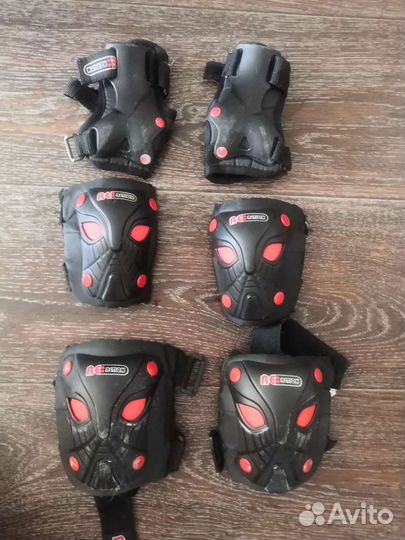 Роликовые коньки 36-39р-р защита в подарок