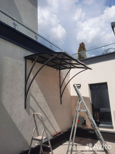 Навесы для автомобиля под ключ