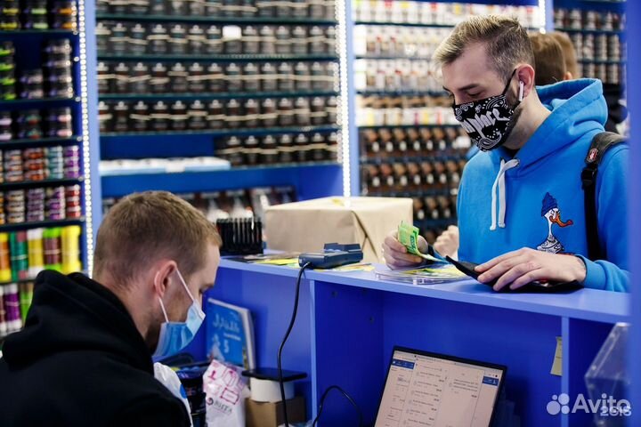 Кассир в магазин товаров для взрослых