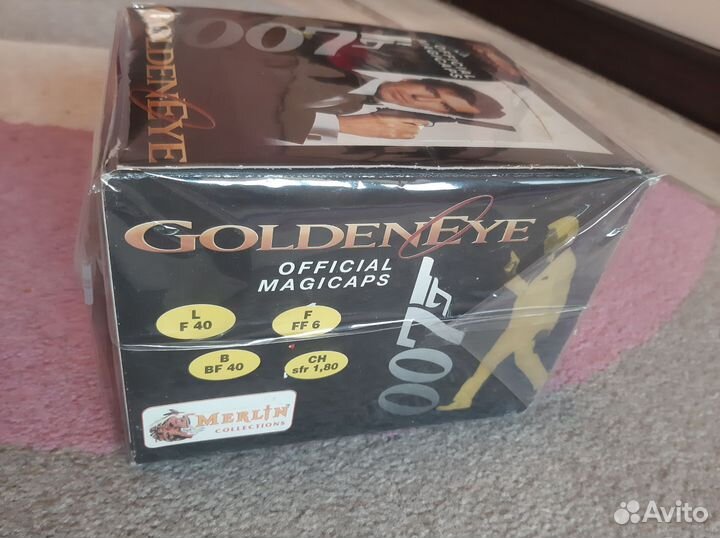 Запечатанная коробка фишки кепсы