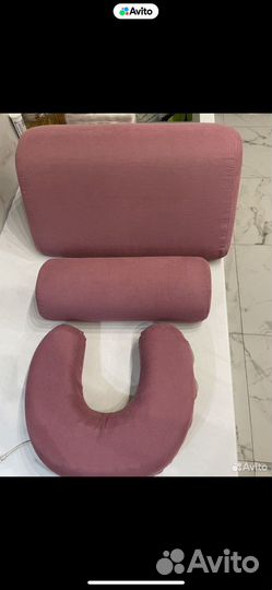 Подушка для наращивания ресниц и матрас с чехлом