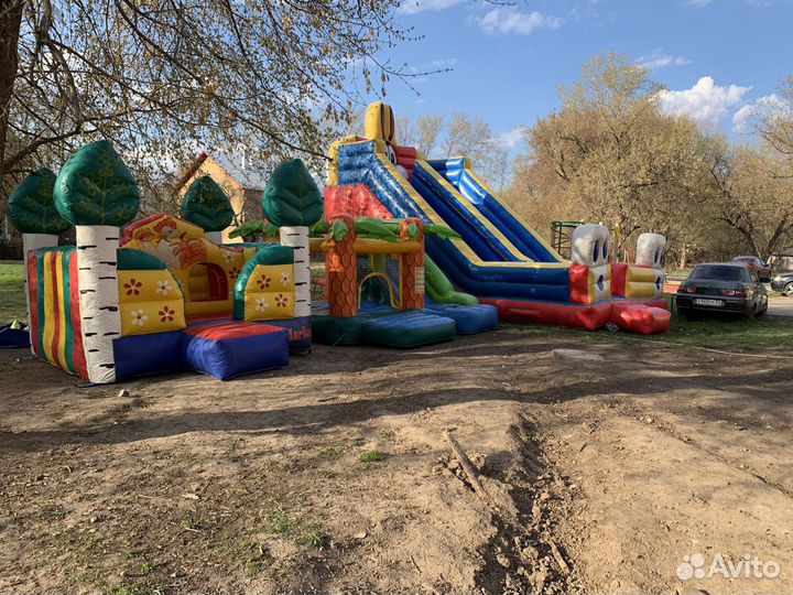 Надувной батут аренда прокат