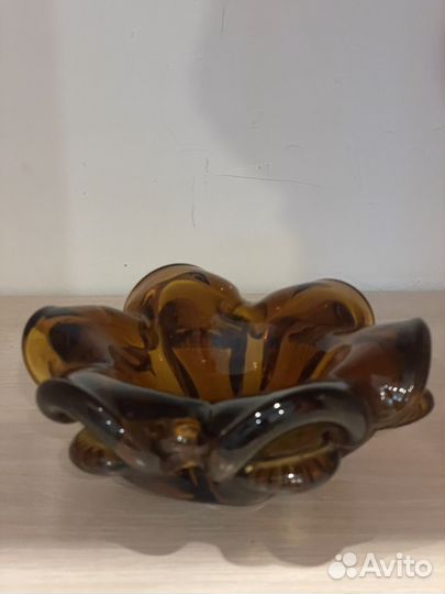 Ваза цветное стекло