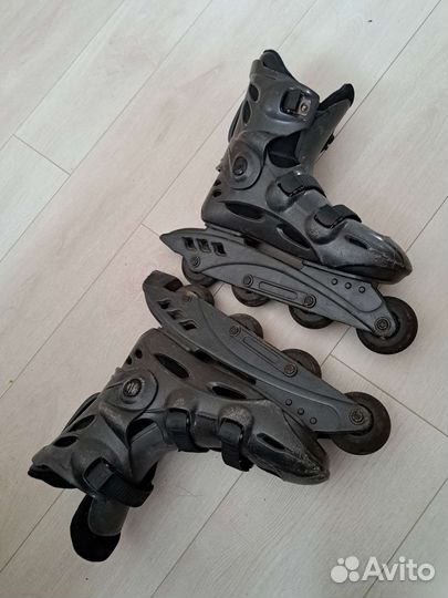 Роликовые коньки стелька 28см