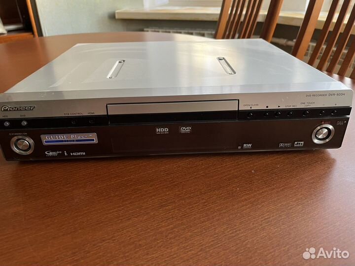 Dvd рекордер pioneer dvr-920h