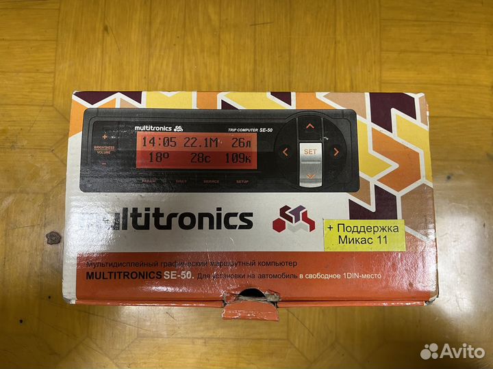 Multitronics se-50 бортовой компьютер