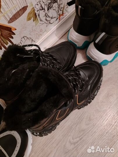 Кроссовки зимние женские 37р
