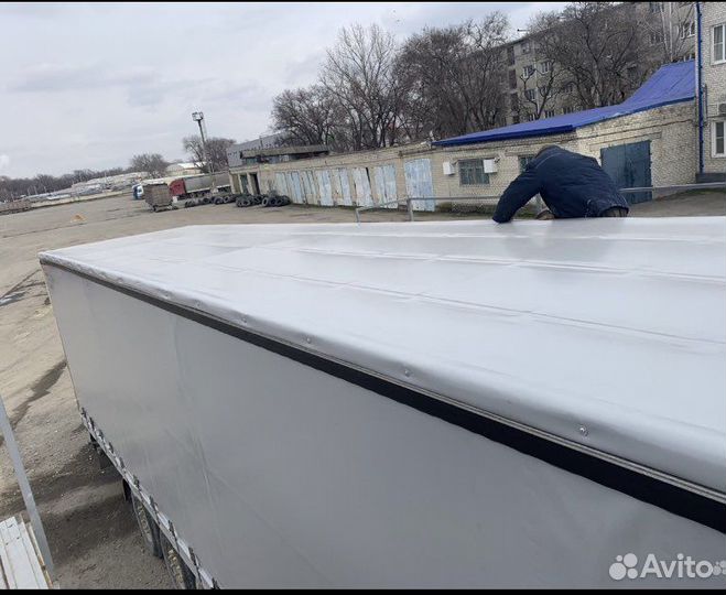 Тент штора на полуприцеп