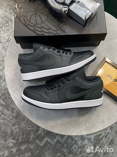 Nike Air Jordan 1 Low 'Black Elephant'