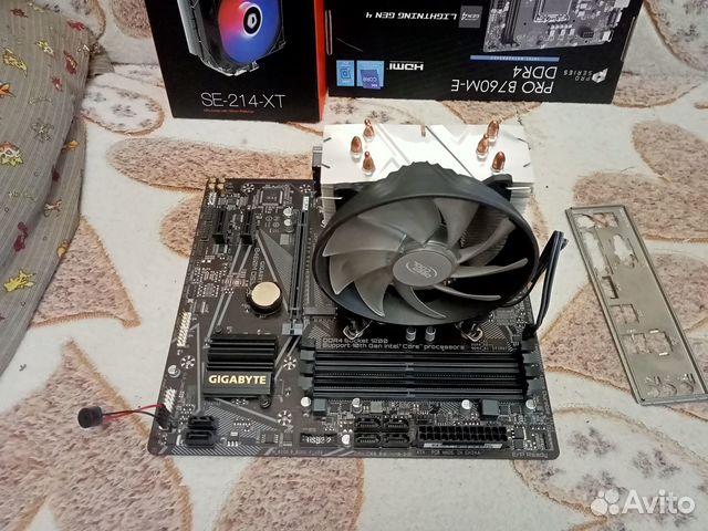 Материнская плата с процессором i5 10400f + кулер купить в Мытищах ...