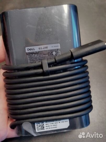Блок питания для ноутбука dell 65w