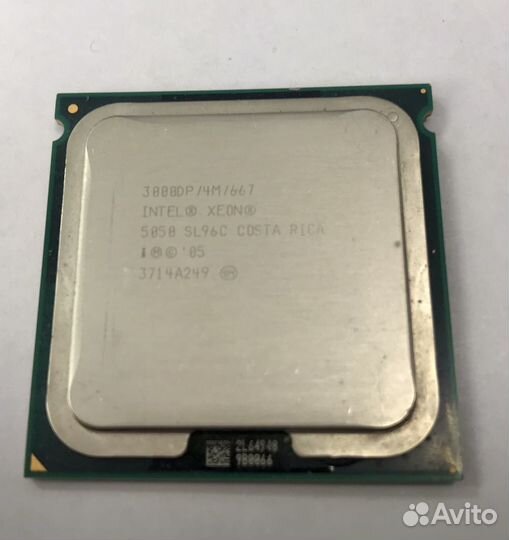 Процессор intel xeon 5050 SL96C