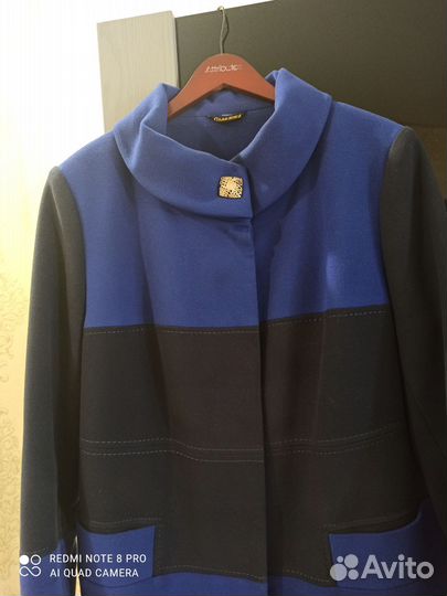 Пальто женское драповое 56