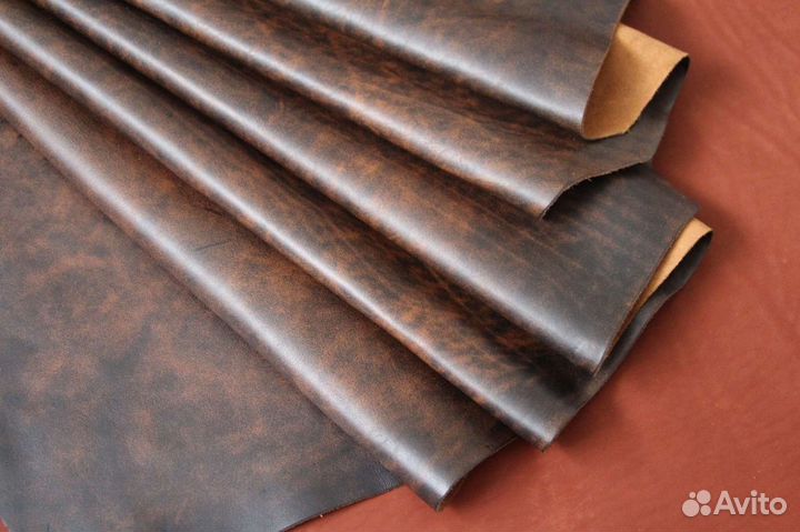 Галантерейная кожа. Патина. 1,3-1,5 мм
