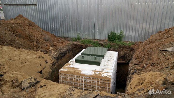 Септик под ключ на 2 человек