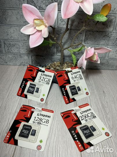 Карта памяти MicroSD kingston