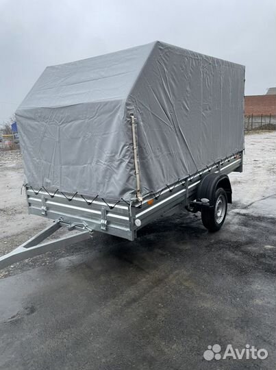 Одноосный прицеп мзса 817717.012 широкий