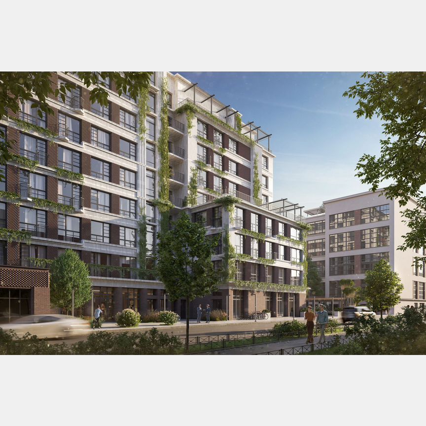 2-к. квартира, 66,4 м², 3/9 эт.