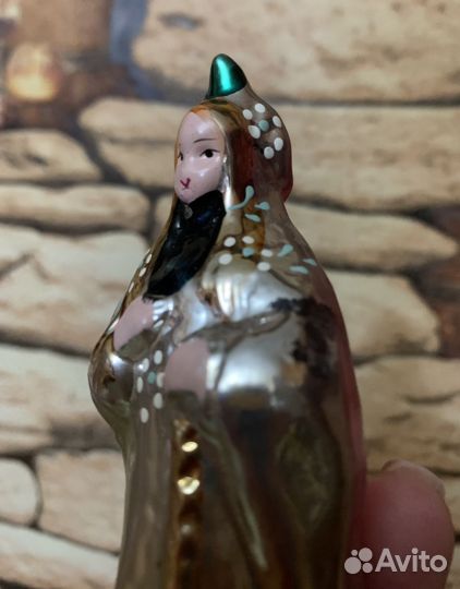 Елочная игрушка СССР царевна Весна, Варвара Краса