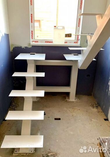 Обшивка ступеней Ясенем