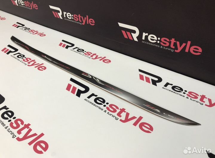 Накладка на 5-ю дверь Honda Fit с 2014 U386