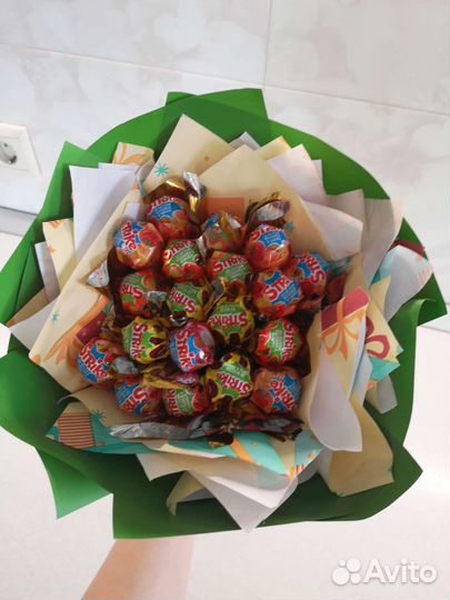 Букет из 19 чупа-чупсов