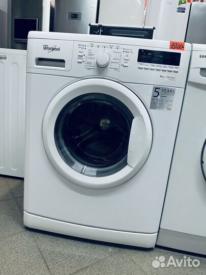 Стиральная машина whirpool 6 кг