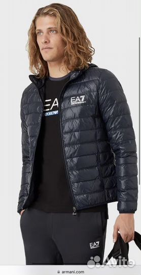 Мужская куртка - пуховик Emporio Armani оригинал