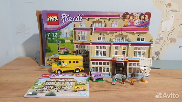 Lego friends 2 школы