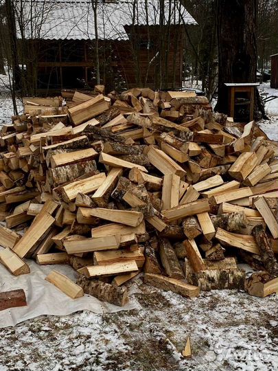 Сухие березовые дрова