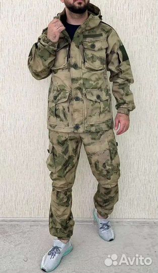 Демисезонный костюм горка 8 мох на флисе