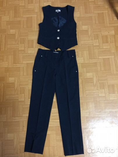 Стильная школьная форма для модницы рост 122