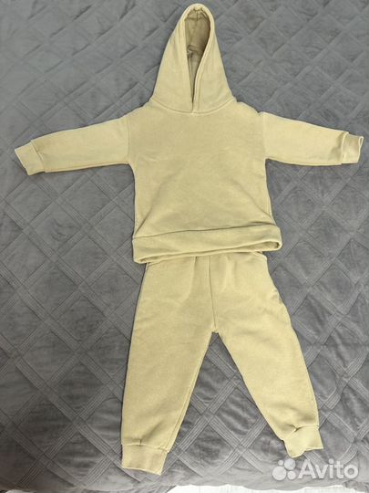 Костюм на флисе спортивный детский 80-86