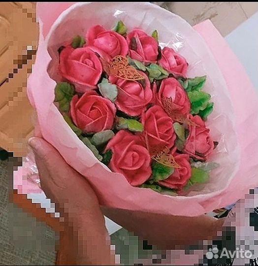 Зефирные букеты на заказ