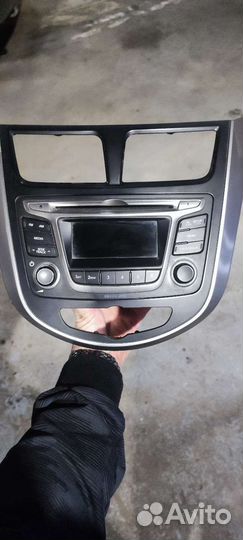 Магнитола Hyundai Solaris 2015г