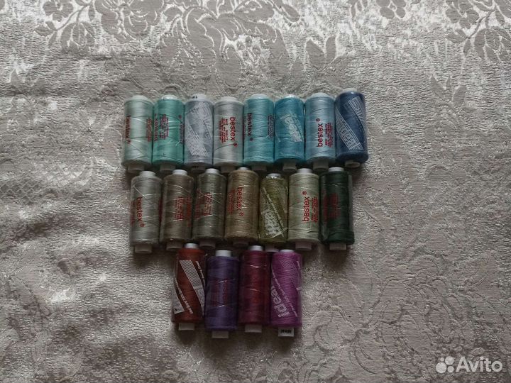 Нитки швейные
