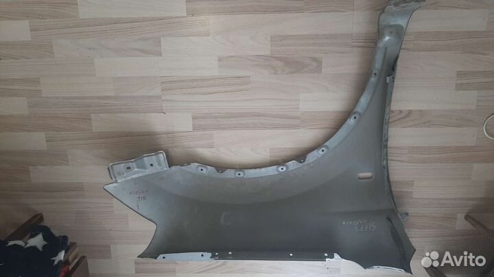 Левое крыло на Nissan Qashqai J10, 1 поколение