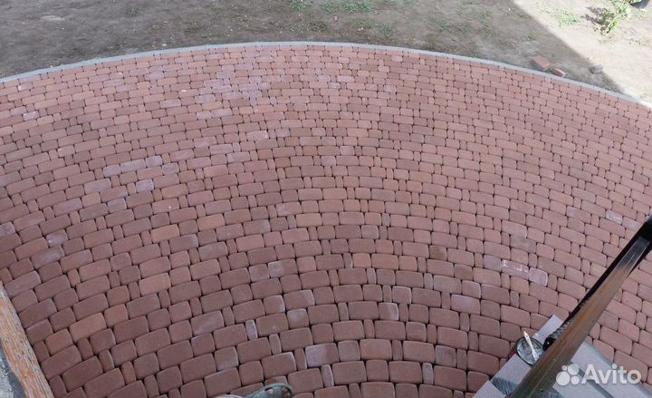 Тротуарная плитка брусчатка