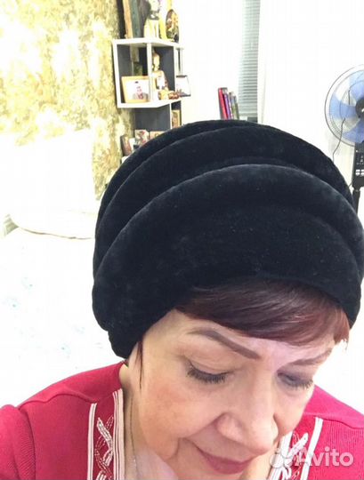 Шапка зимняя меховая женская