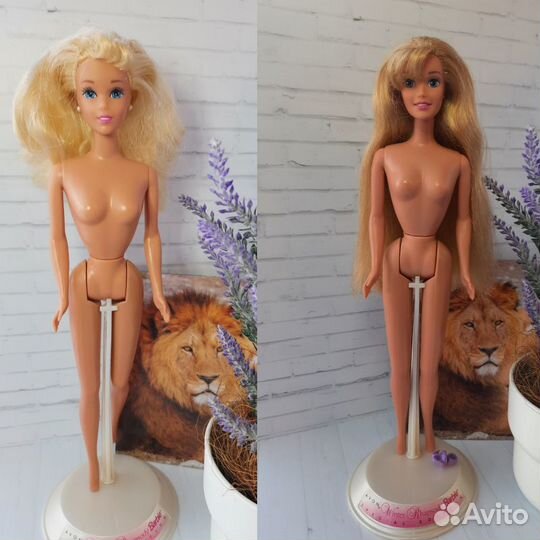 4 С дефектами Маттел Дисней не барби 90-х