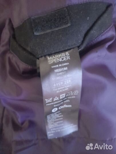 Пальто мужское M&S шерсть