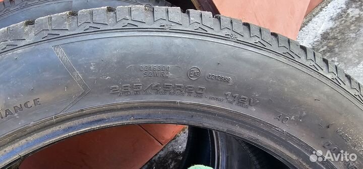 Goodyear UltraGrip 8 285/45 R20