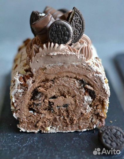 Меренговый рулет торты на заказ зефир бискотти