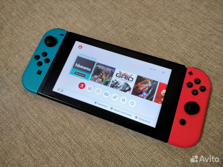 Nintendo Switch 2rev (Прошитая, чип) 160Gb