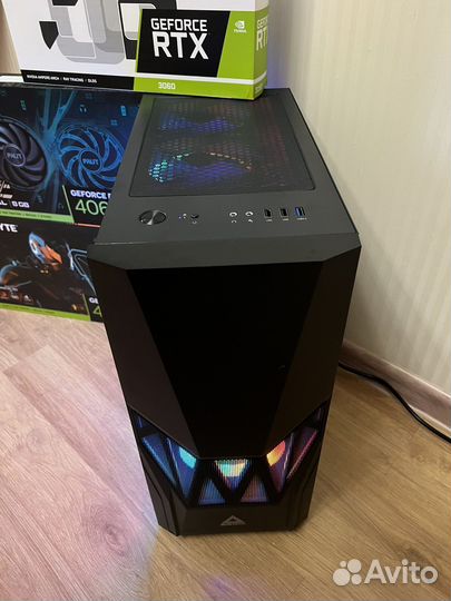Мощный игровой компьютер i5-12600, новый, гарантия