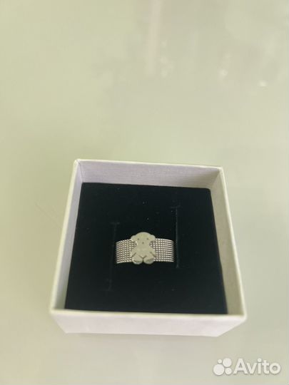 Кольцо tous мишка