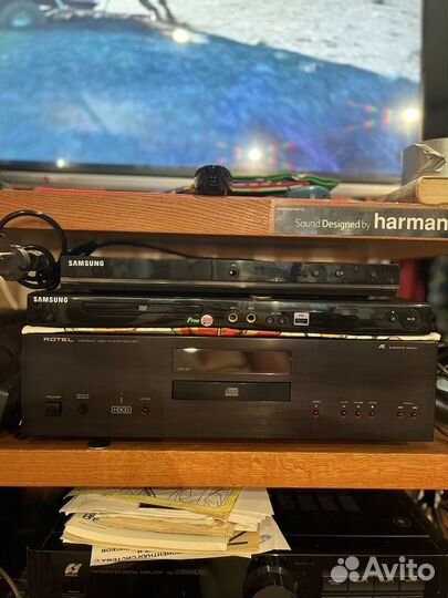 Dvd плееры в ассортименте и ресивер
