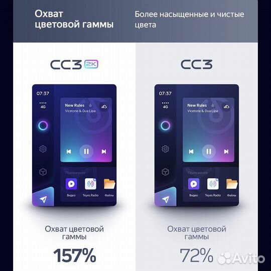 Teyes CC3 2K 6/128 Toyota Camry 50 2011-2014 A